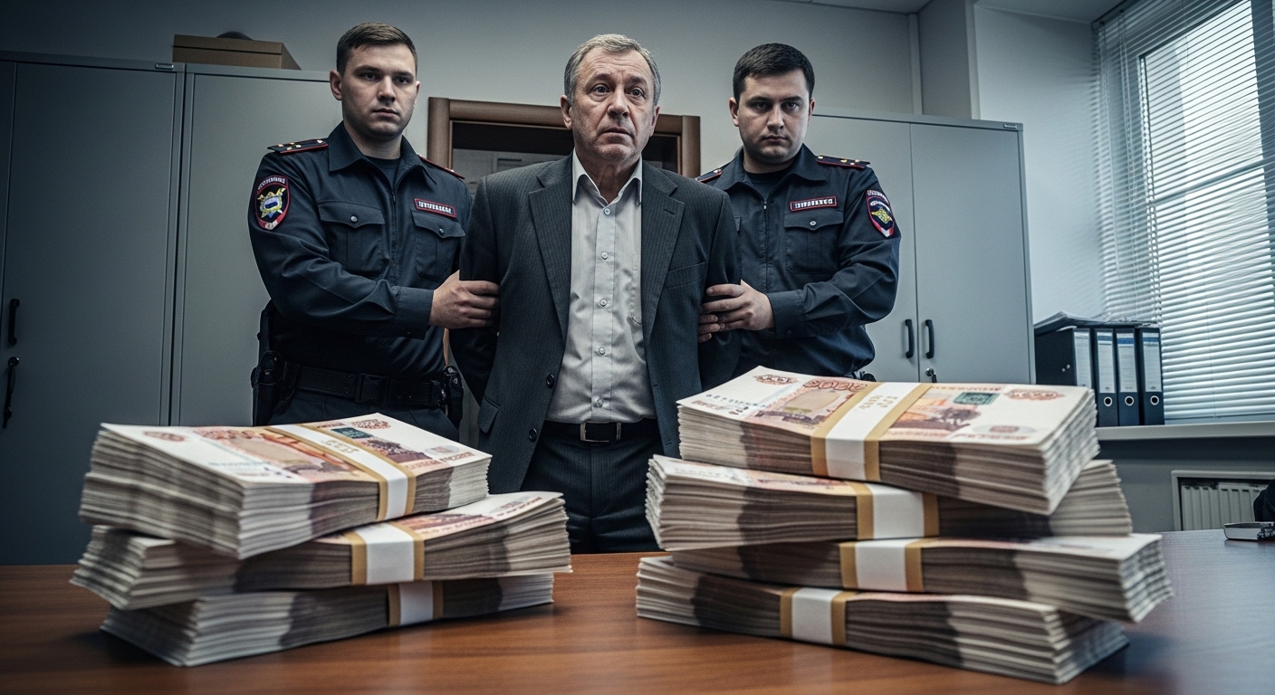 Задержание чиновника парка Патриот за взятку