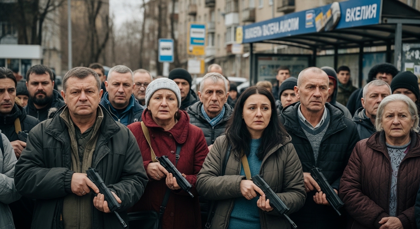 Нардеп Украины обсуждает риски всеобщего вооружения