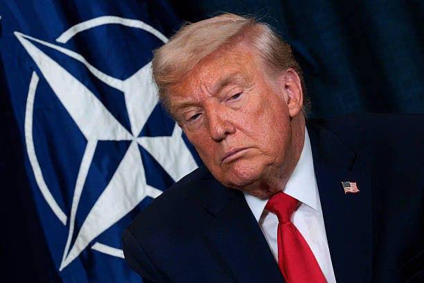 Дональд Трамп дает интервью о НАТО