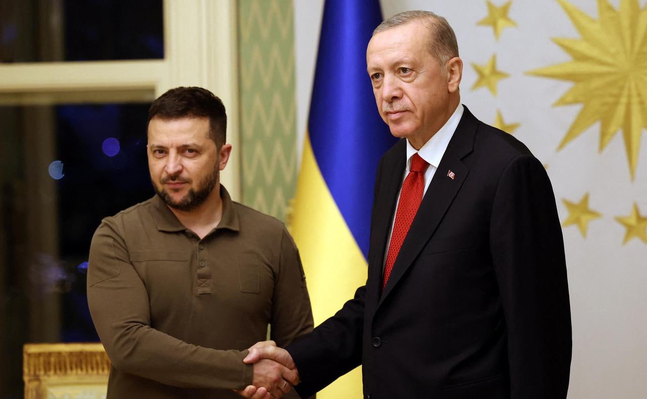 Встреча президентов Украины и Турции в Стамбуле