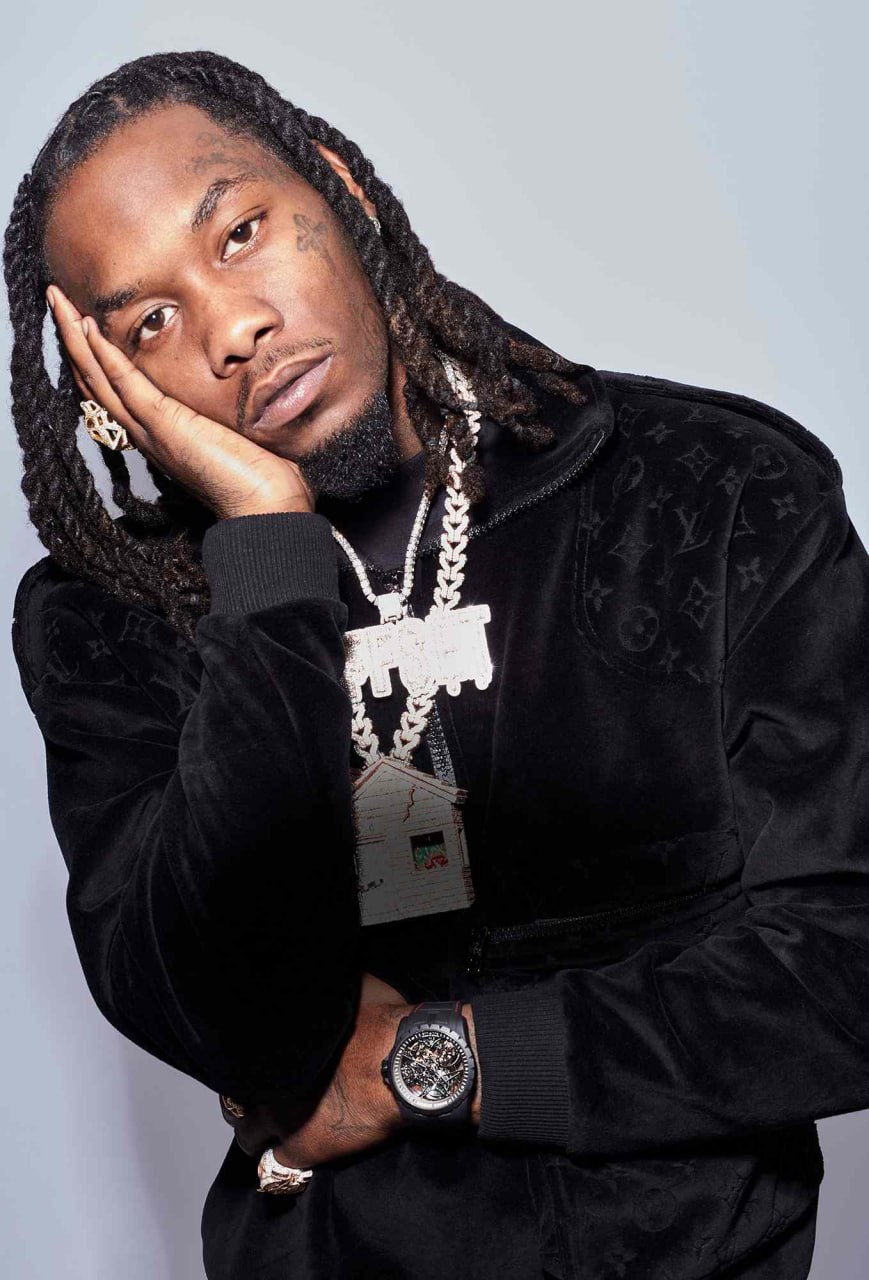 Рэпер Offset после инцидента со стрельбой