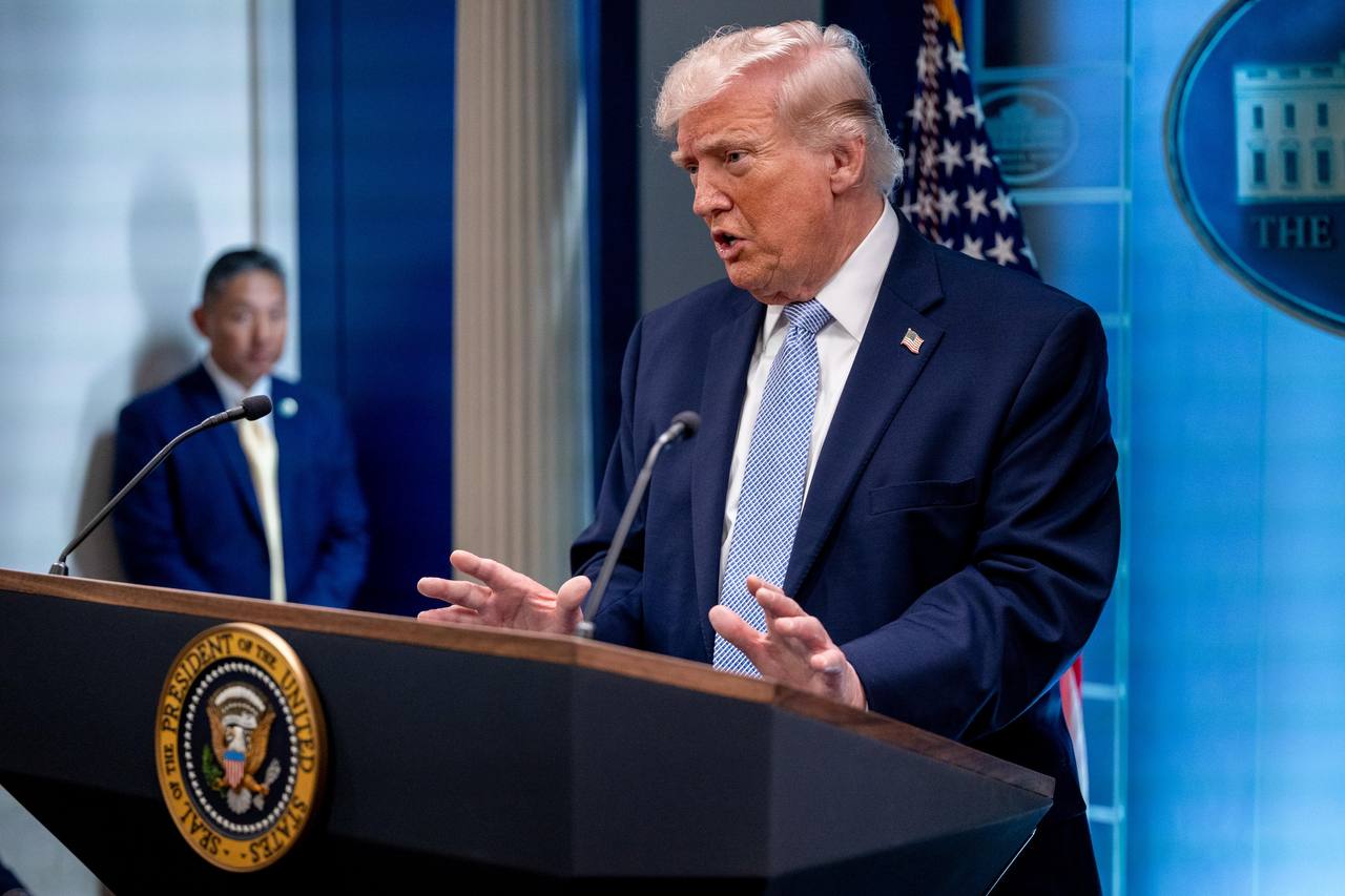 Дональд Трамп даёт интервью о ситуации с Ираном