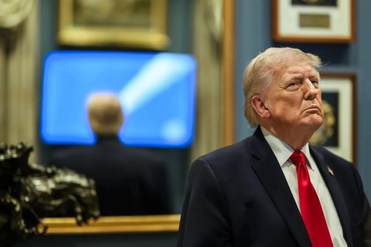 Дональд Трамп выступает с заявлением о переговорах
