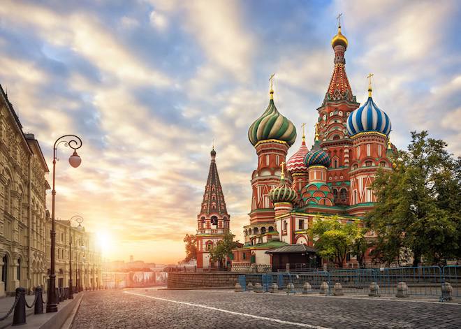 График резкого потепления в Москве