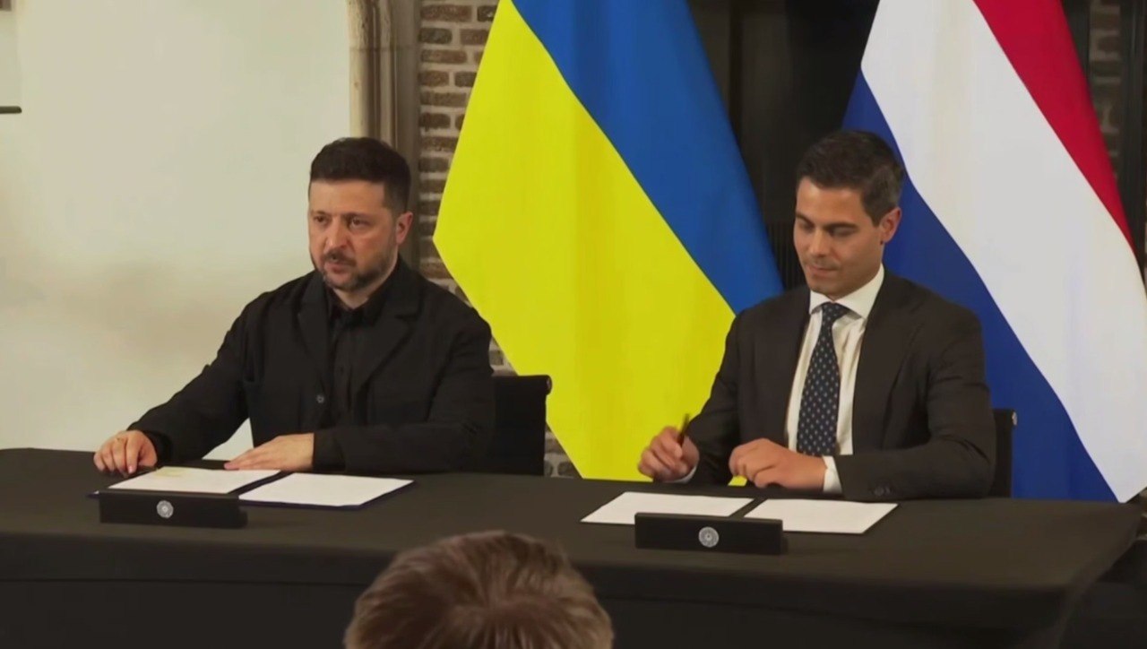 Подписание оборонного соглашения между Украиной и Нидерландами