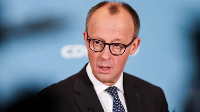 Фридрих Мерц выступает с заявлением о вступлении Украины в ЕС