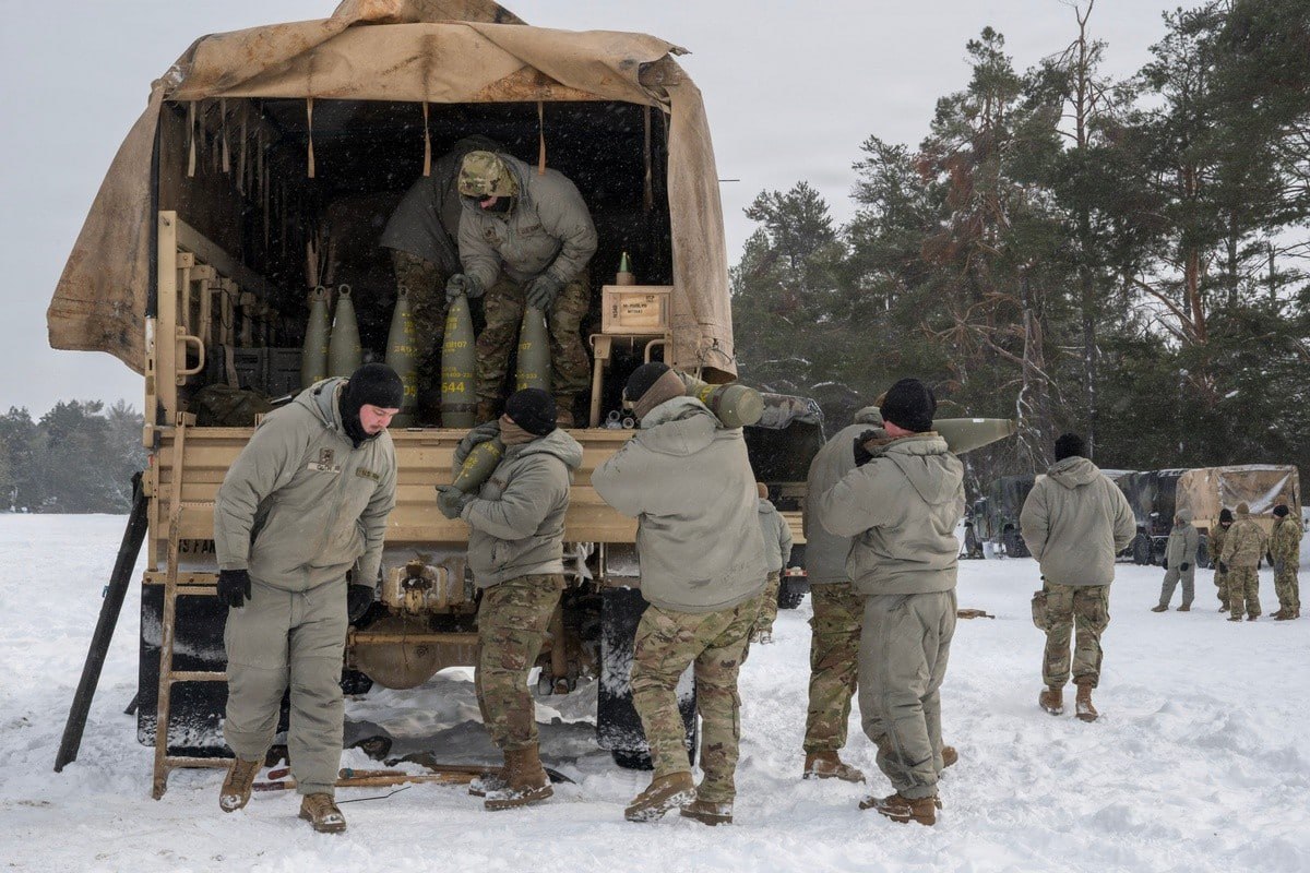 Финские военные на учениях Northern Strike 26