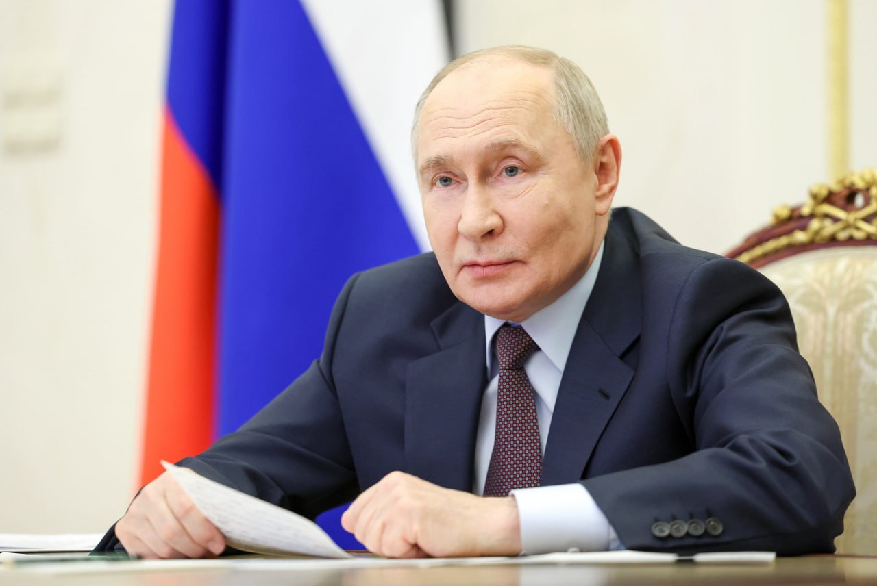 Путин на заседании Совета безопасности