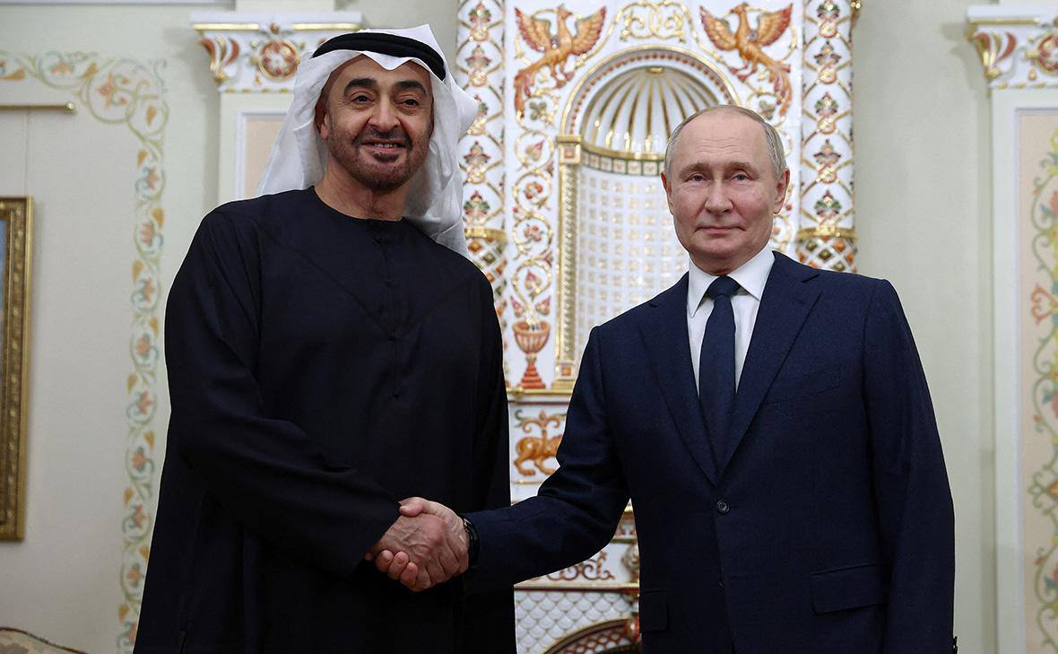 Путин и президент ОАЭ на телефонных переговорах