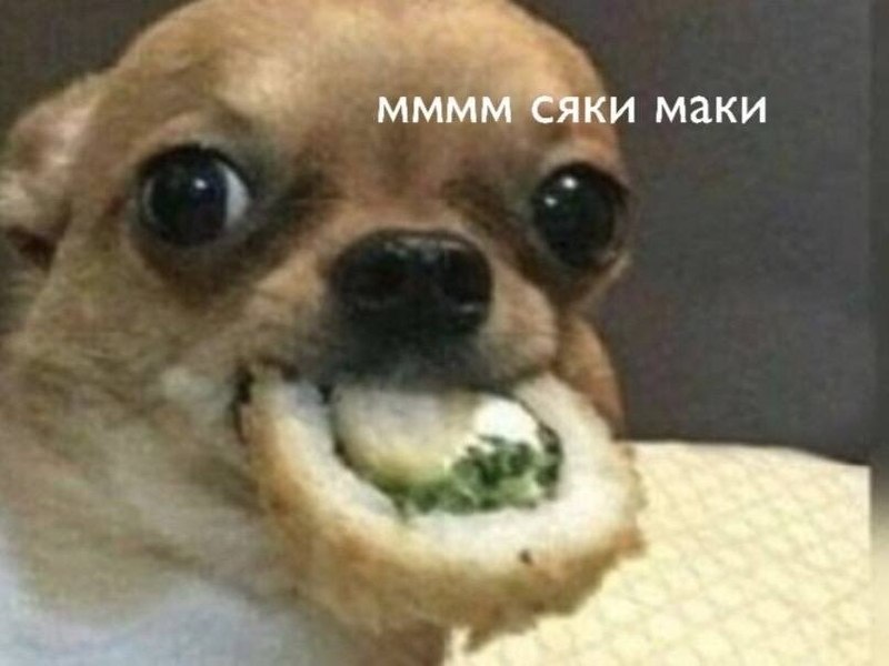 Набор свежих суши и роллов на деревянной тарелке