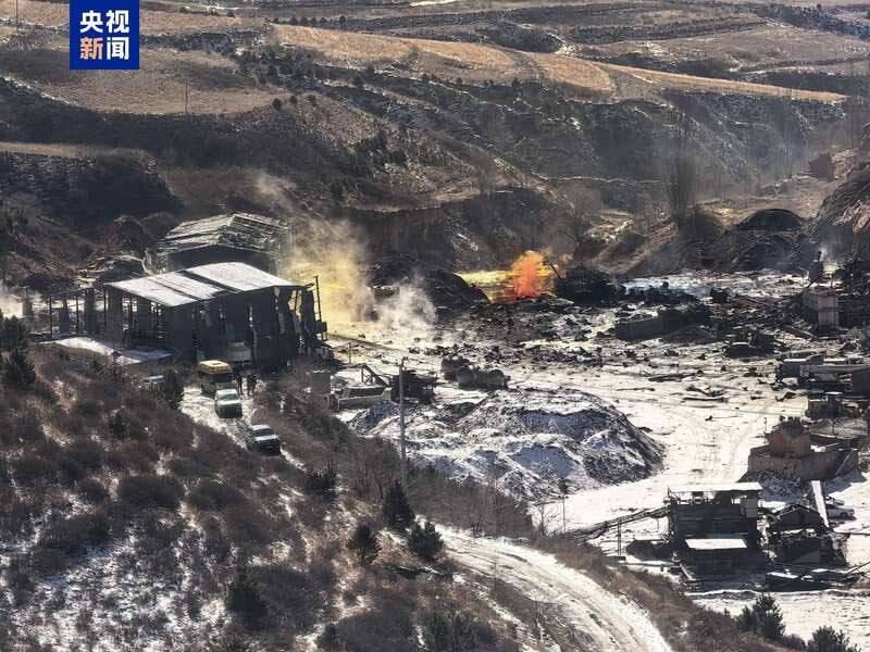 Взрыв газа на угольной шахте в Китае