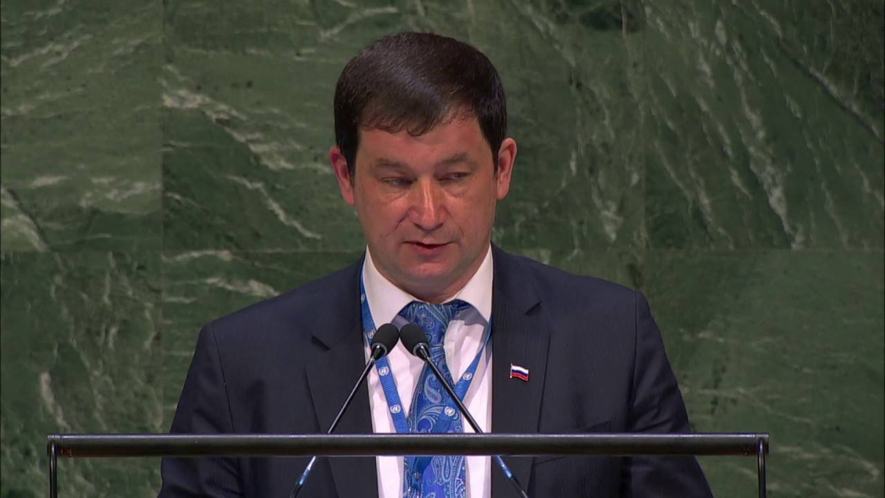 Постпред России при ОБСЕ Михаил Полянский делает заявление