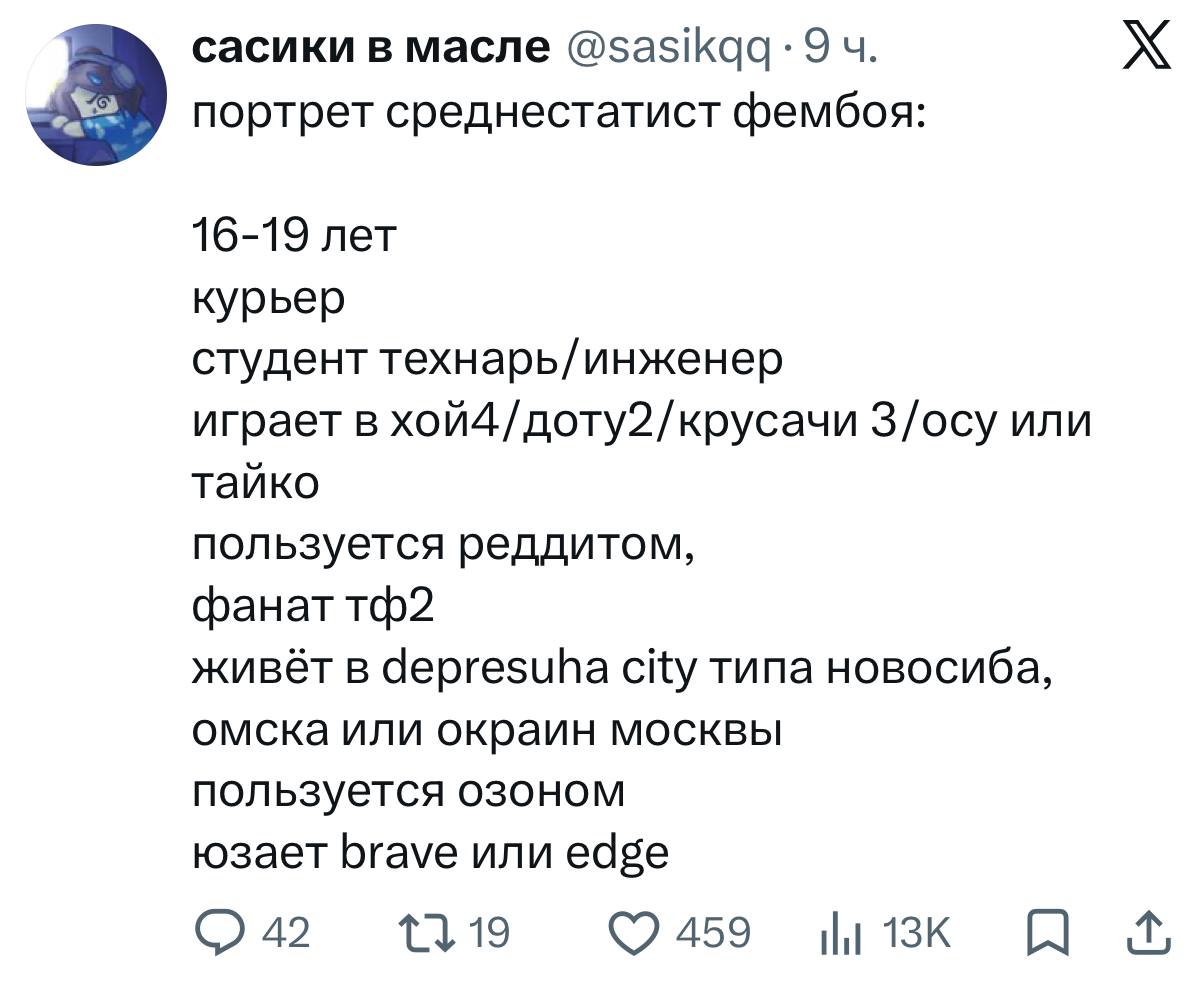 Человек в oversize одежде с аксессуарами