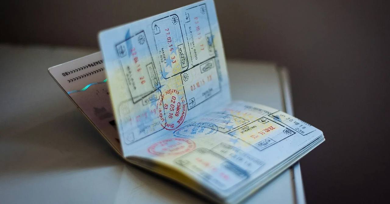 Карта Европы с подсвеченными странами, требующими ужесточения виз для россиян