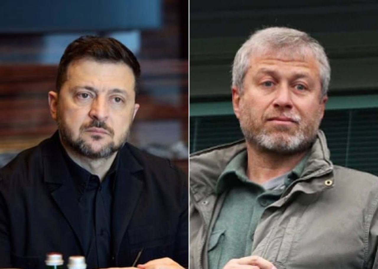 Зеленский и Абрамович за столом переговоров
