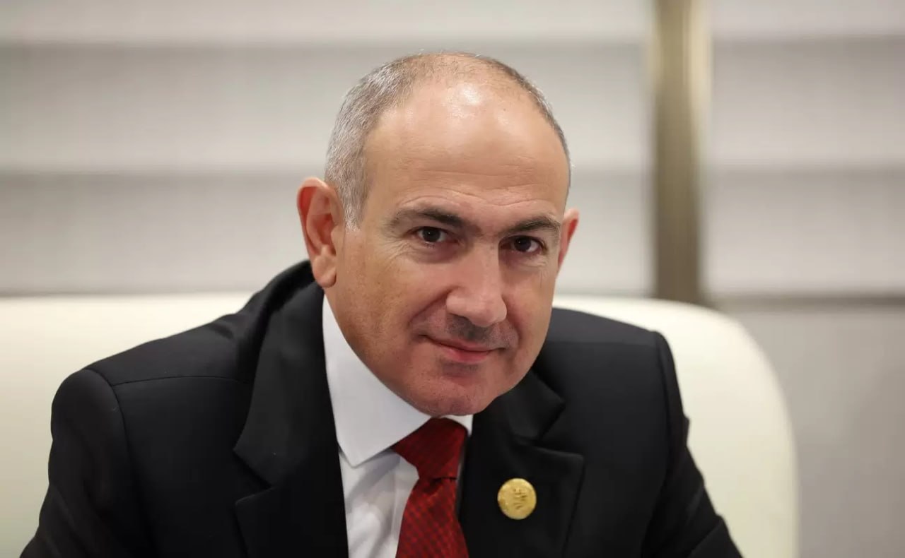 Лидер партии Пашинян выступает с победной речью