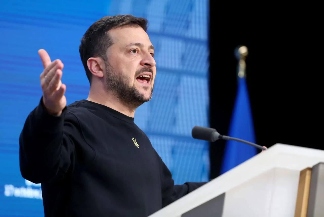 Баллистическая ракета на стартовой позиции в Украине
