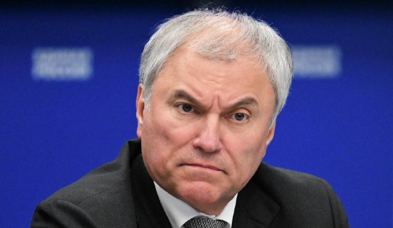 Вячеслав Володин выступает с трибуны