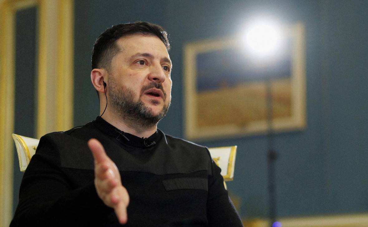 Владимир Зеленский на брифинге о новых дронах