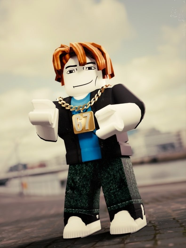Логотип Roblox на фоне экрана компьютера