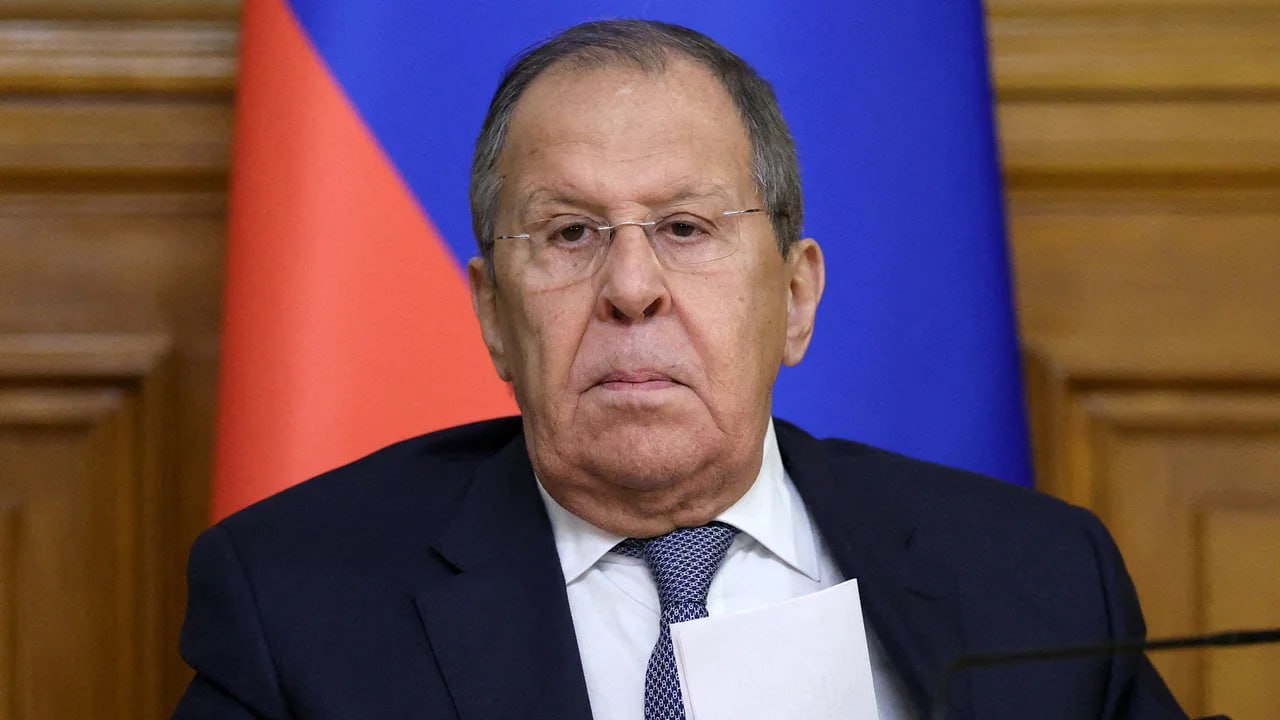 Сергей Лавров на пресс-конференции делает заявление