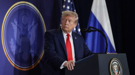 Дональд Трамп выступает с заявлением о поддержке Израиля
