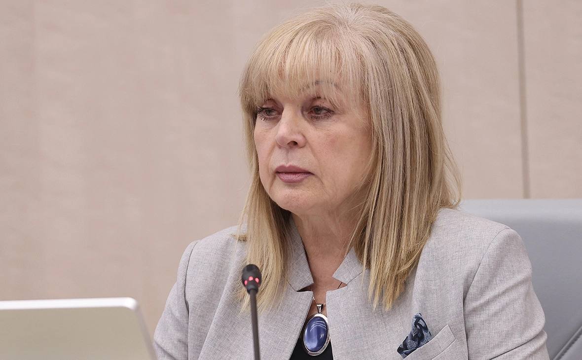Элла Памфилова на пресс-конференции о выборах в Донбассе