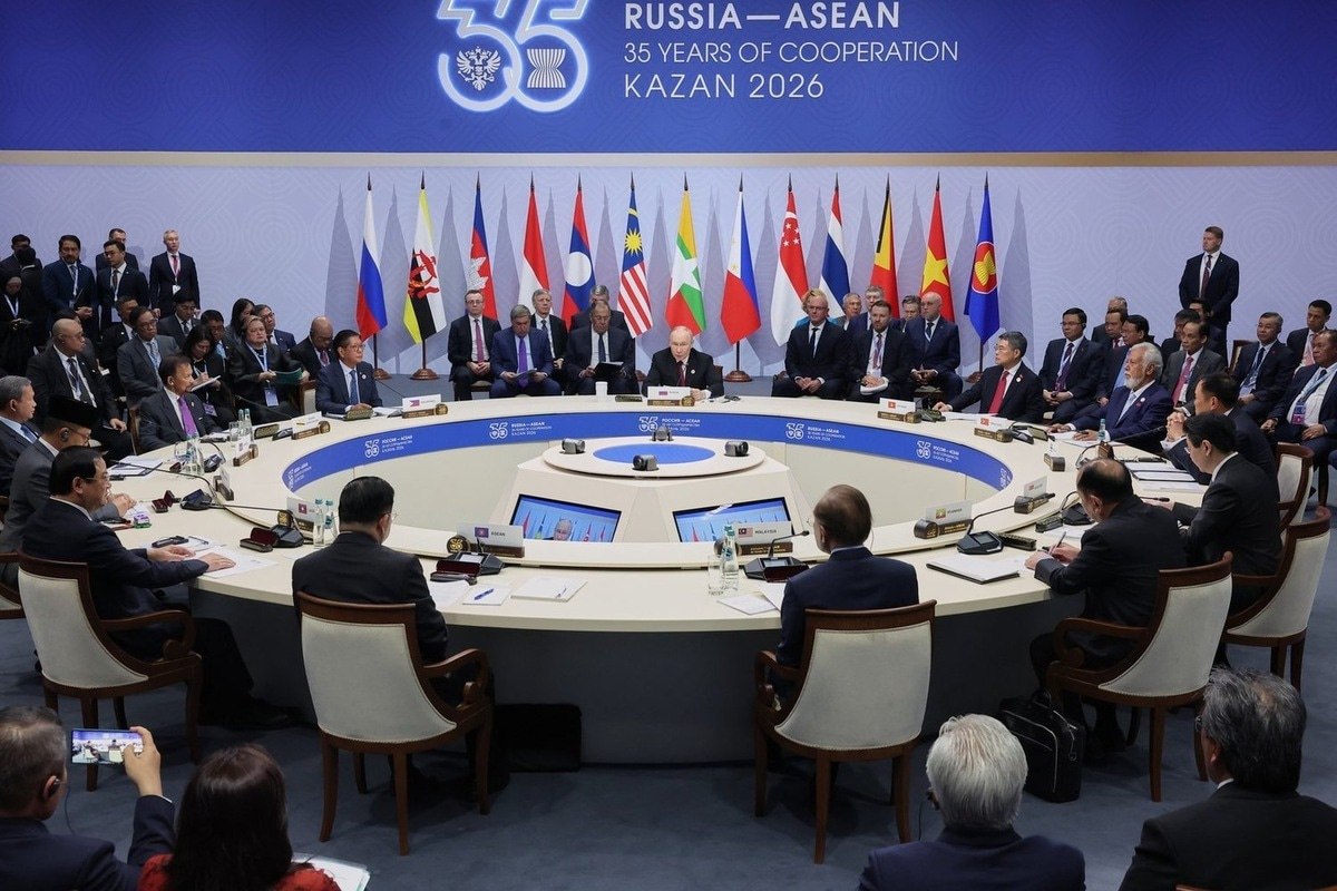 Подписание Казанской декларации на саммите Путина и АСЕАН