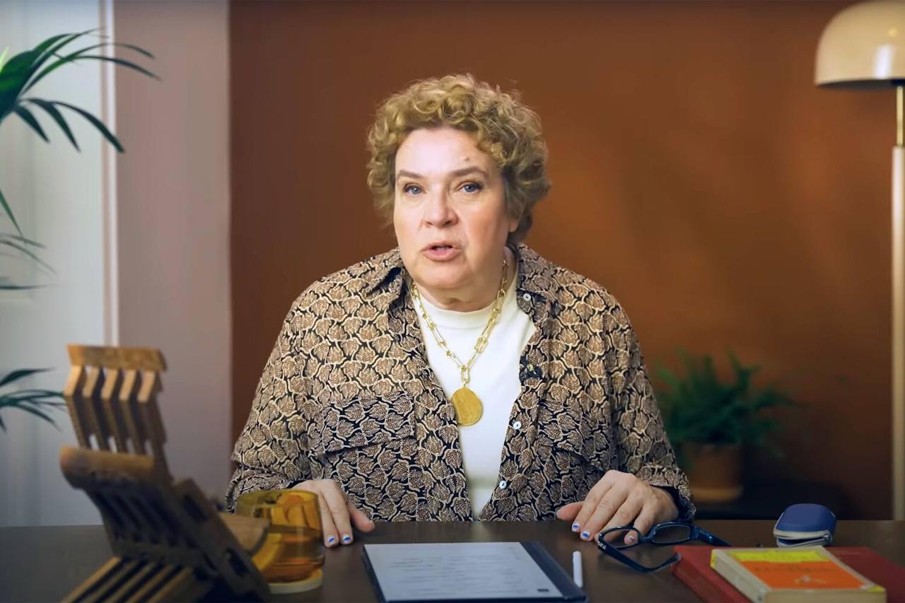 Тамара Эйдельман в зале суда
