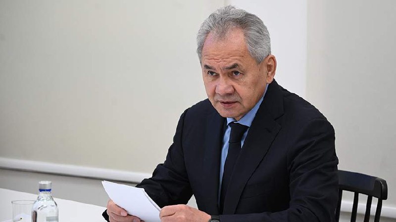 Сергей Шойгу на совещании обсуждает защиту от дронов