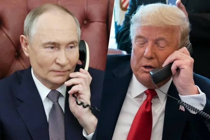 Телефонный разговор Путина и Трампа