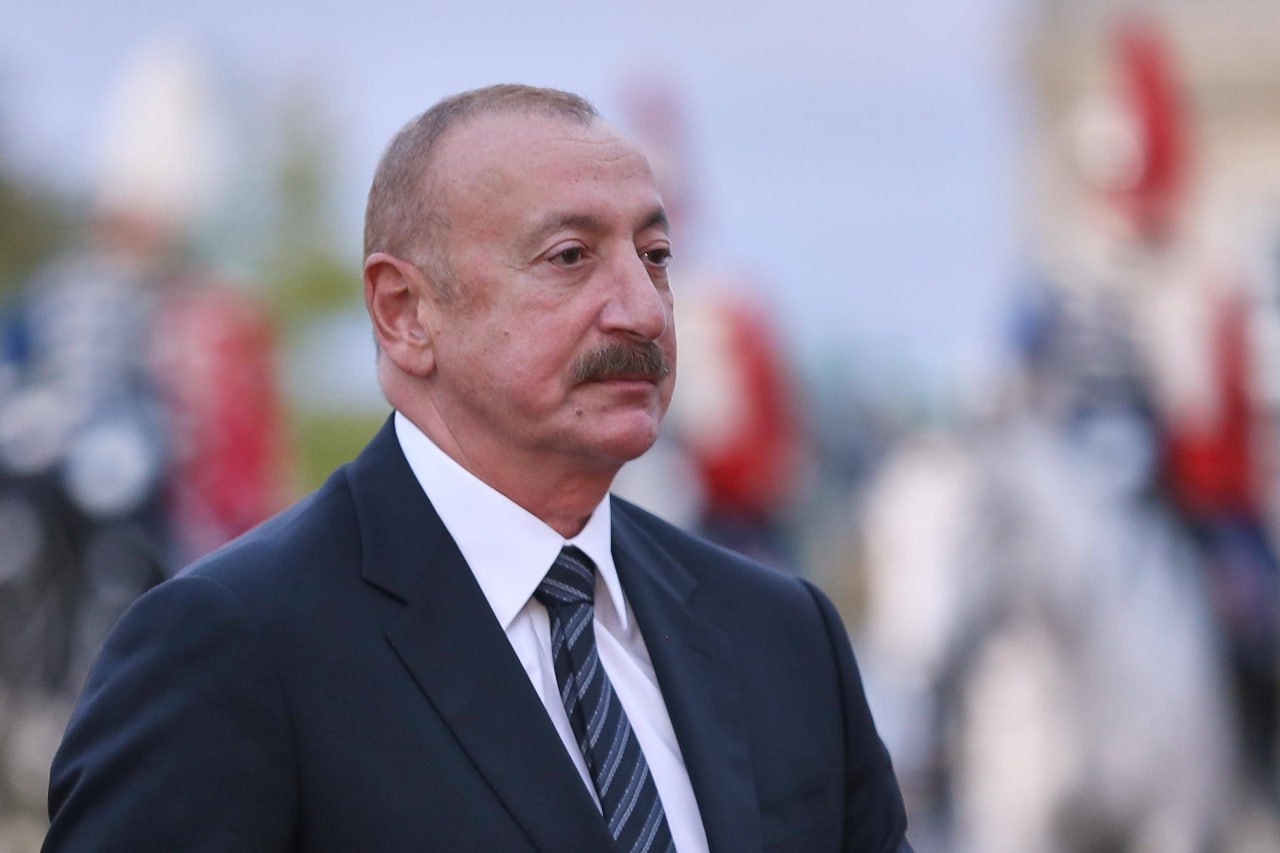 Ильхам Алиев выступает с заявлением о выходе из Совета Европы