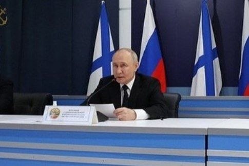 Владимир Путин делает заявление об агрессии