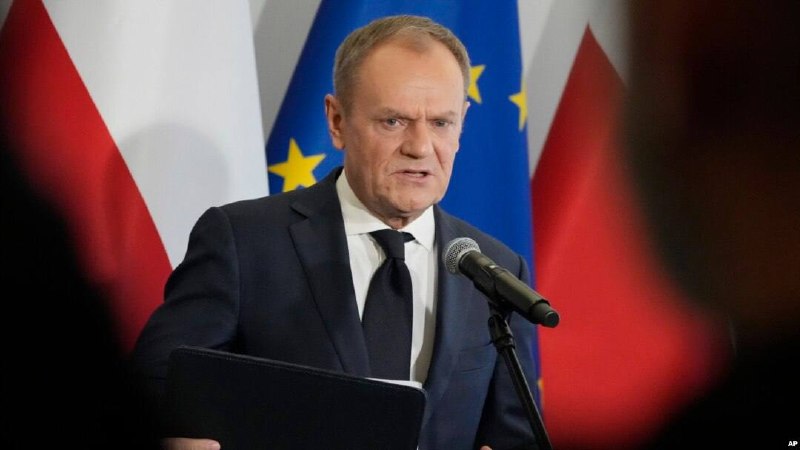 Посол России в Польше у здания МИД