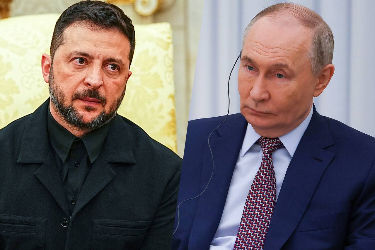 Встреча Зеленского и Путина за столом переговоров