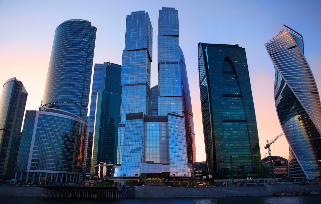 Задержание подозреваемых в офисе Москва-Сити