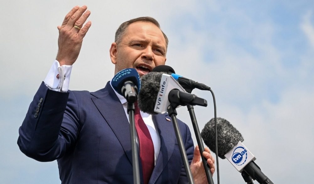 Президент Польши Навроцкий выступает с заявлением