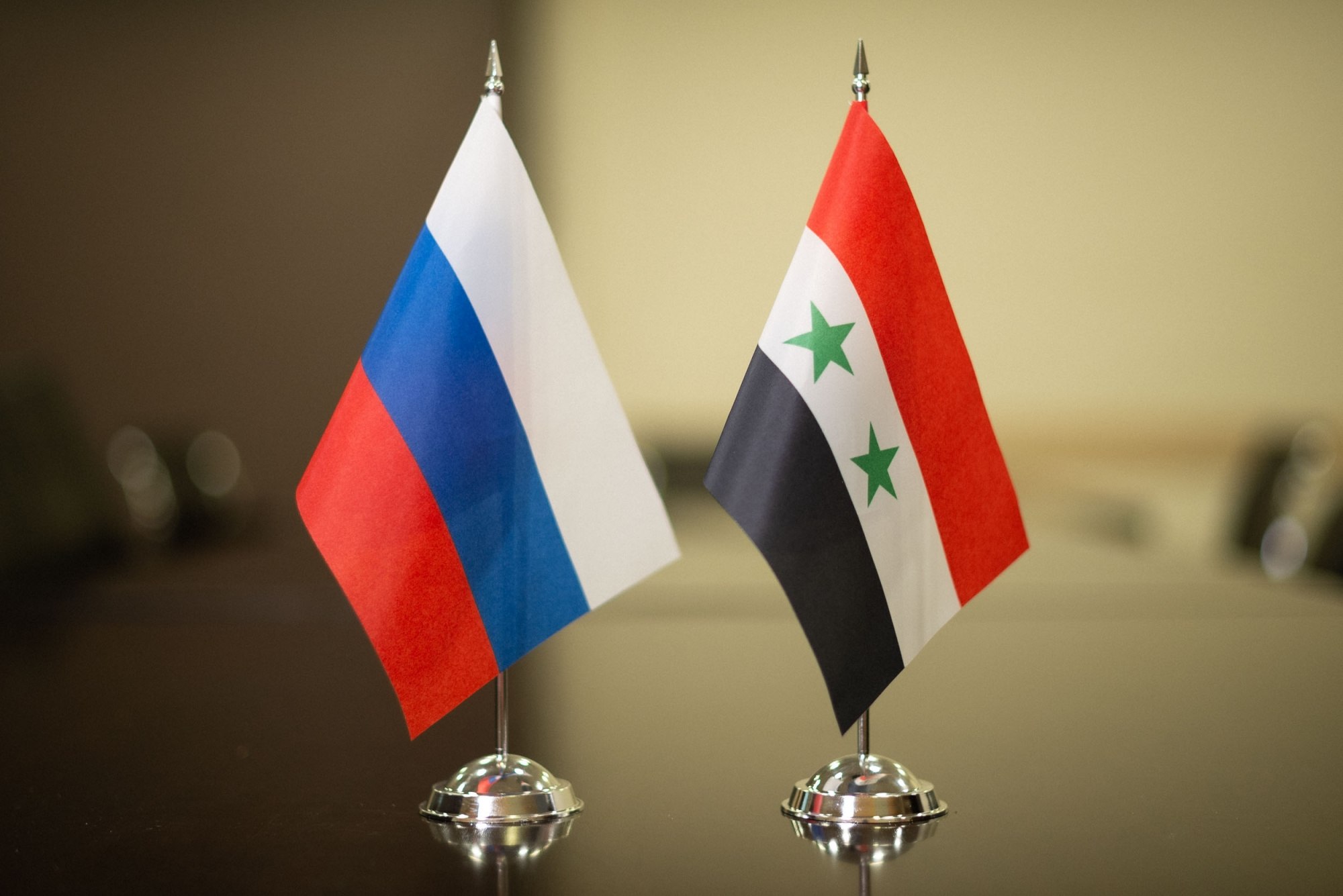Подписание меморандума между Сирией и Россией