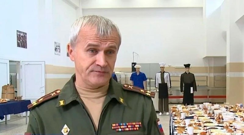 Полковник Таразевич в зале суда