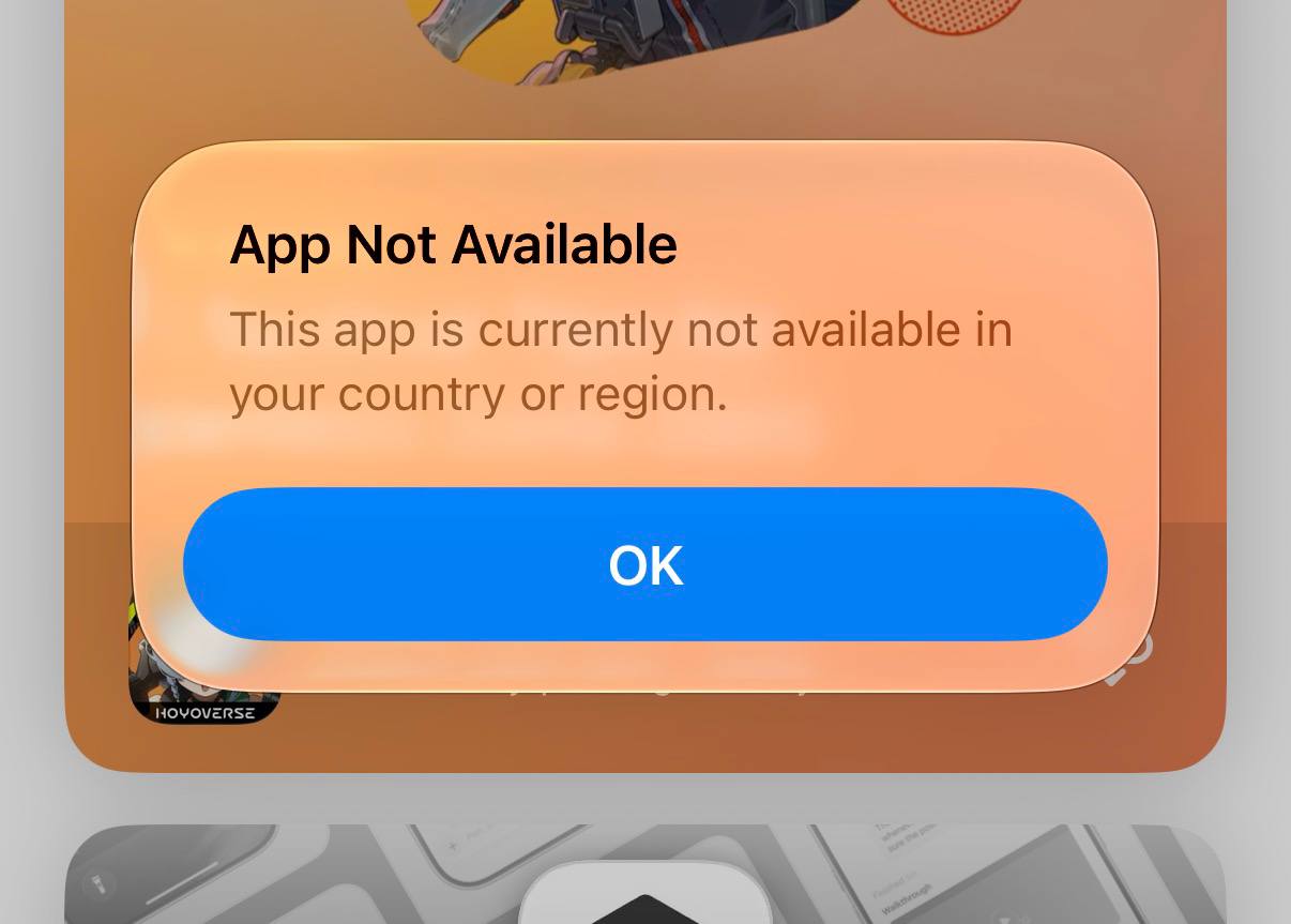 Смартфон с удаленным приложением Wildberries из App Store