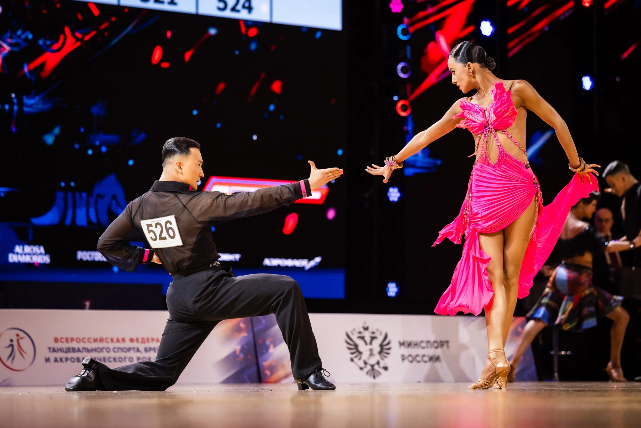 Танцоры России на международном турнире WDSF