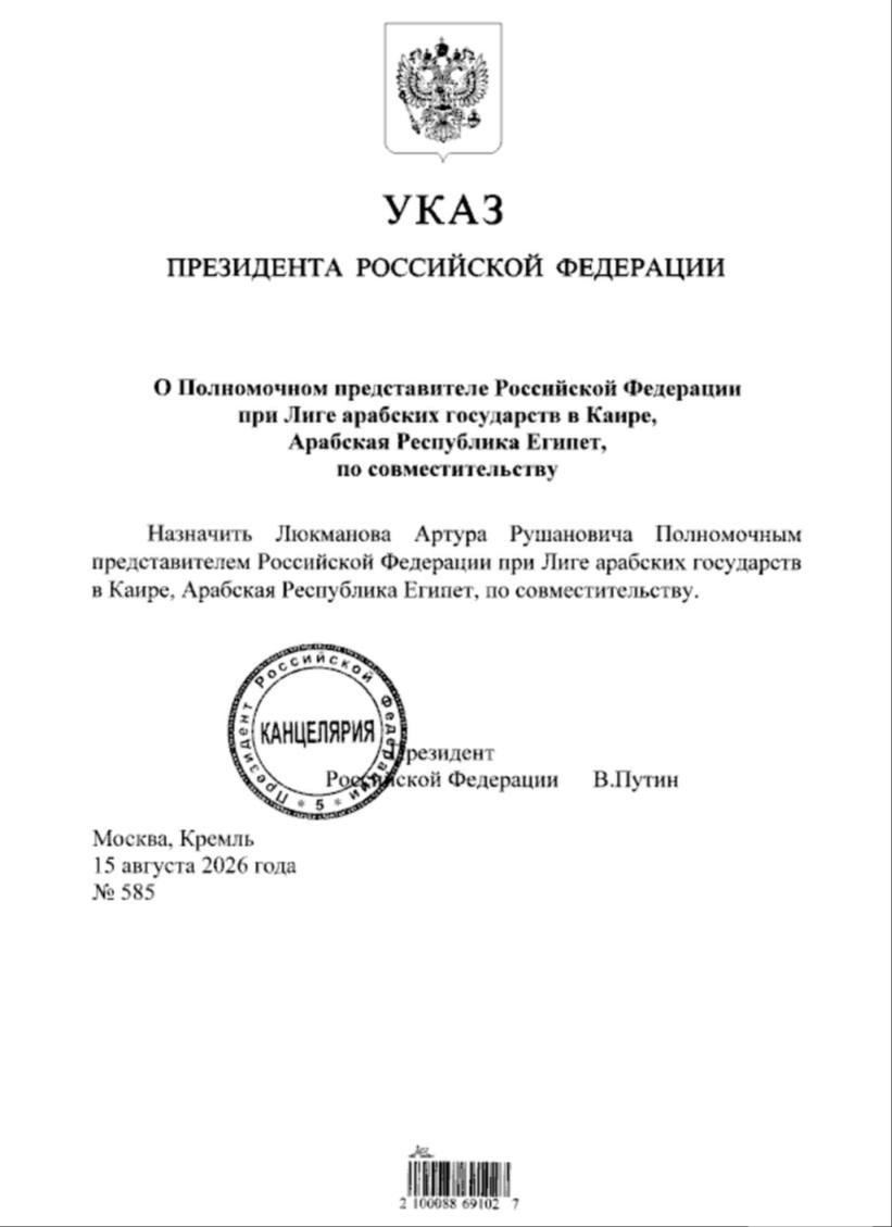 Артур Люкманов на фоне флагов России и Египта
