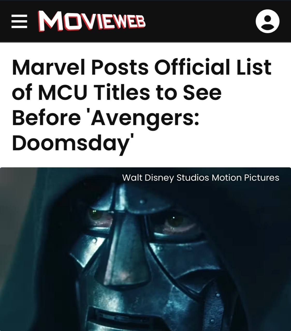 Коллаж из постеров фильмов Marvel для подготовки к Судному дню