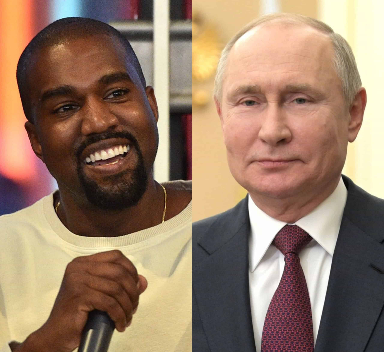 Канье Уэст на сцене во время выступления