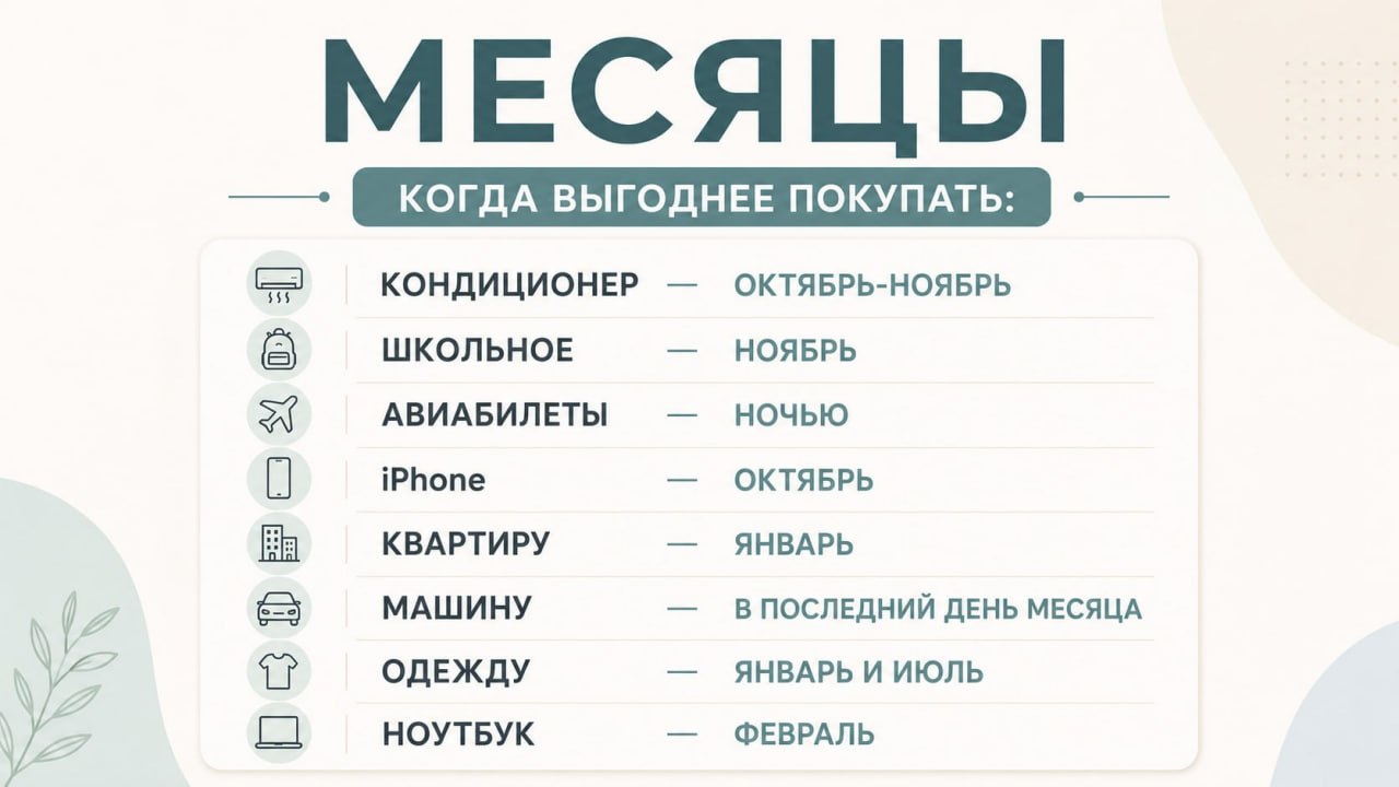 Экономия на покупке техники в сезон скидок