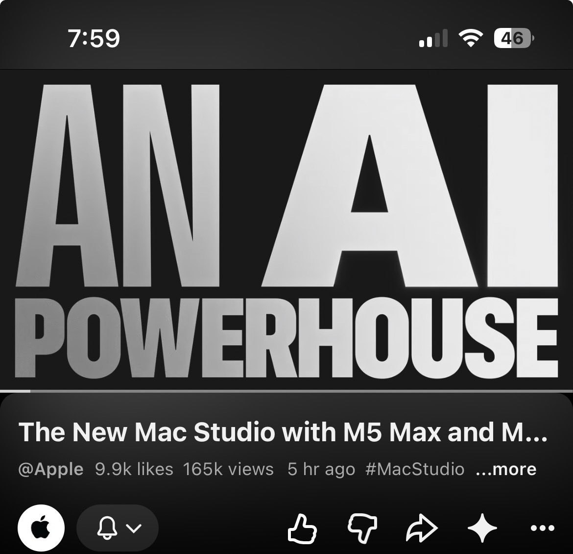 Опечатка в рекламе Apple Mac Mini