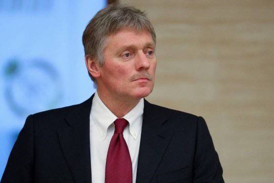 Дмитрий Песков на брифинге с журналистами