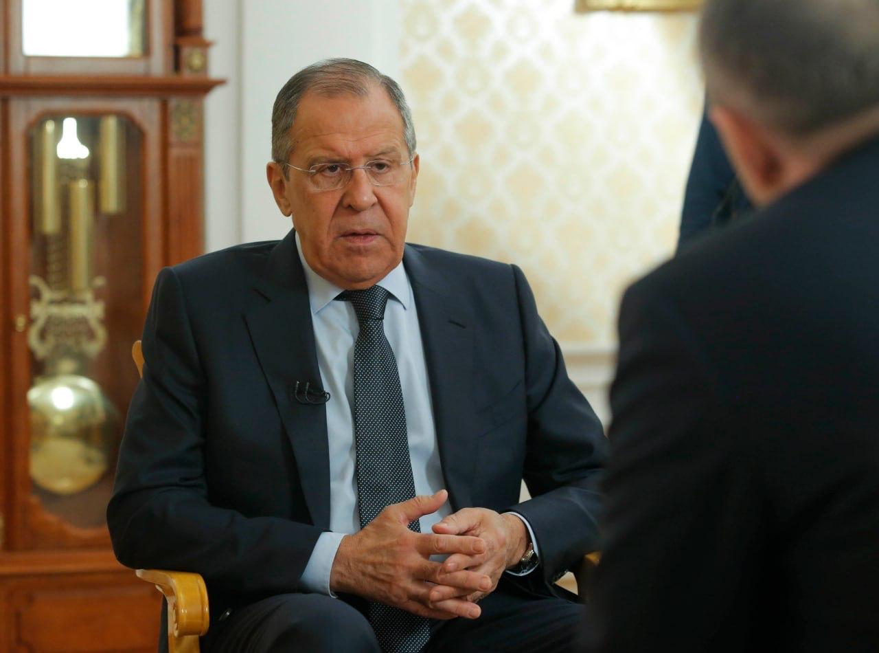 Сергей Лавров на пресс-конференции в МИД России