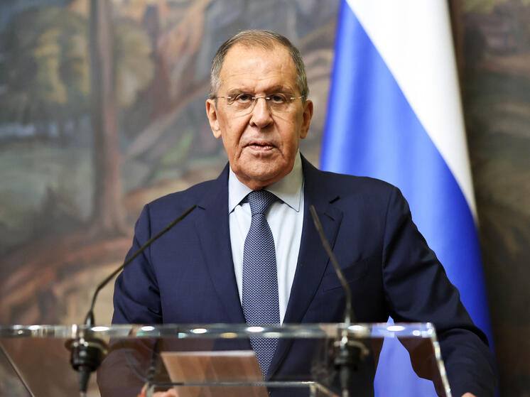 Сергей Лавров на пресс-конференции с международными журналистами