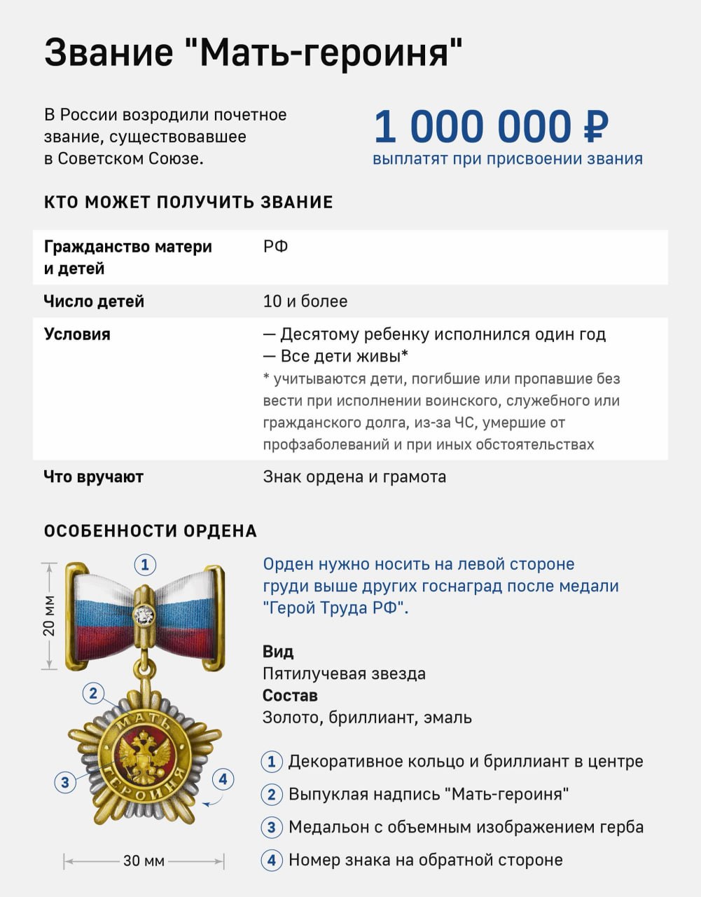 Финансовая поддержка многодетных семей в России